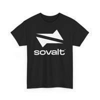 SOVALT with ICON - BLACK T-SHIRT