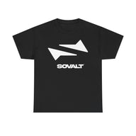 SOVALT with ICON - BLACK T-SHIRT